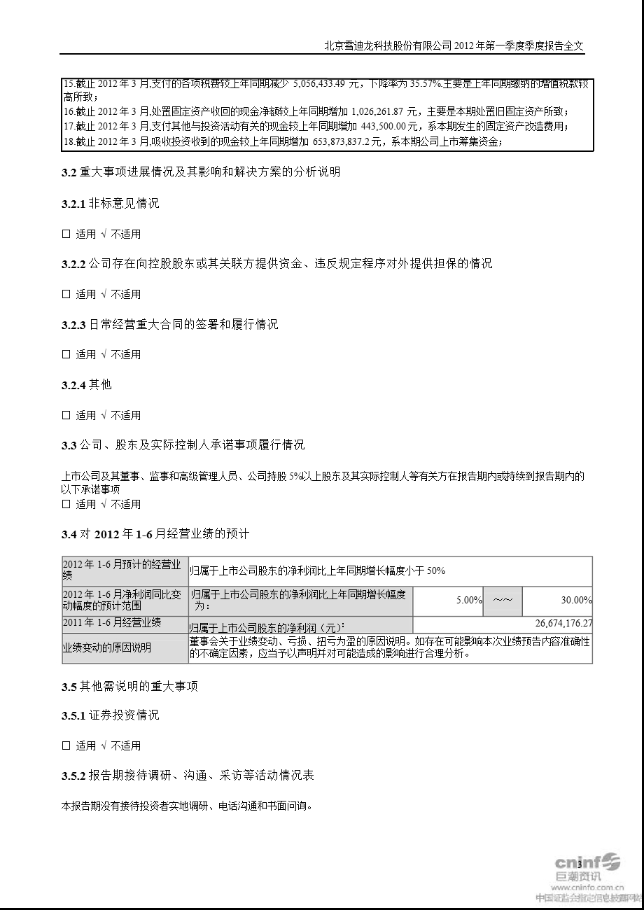 雪迪龙：第一季度报告全文.ppt_第3页