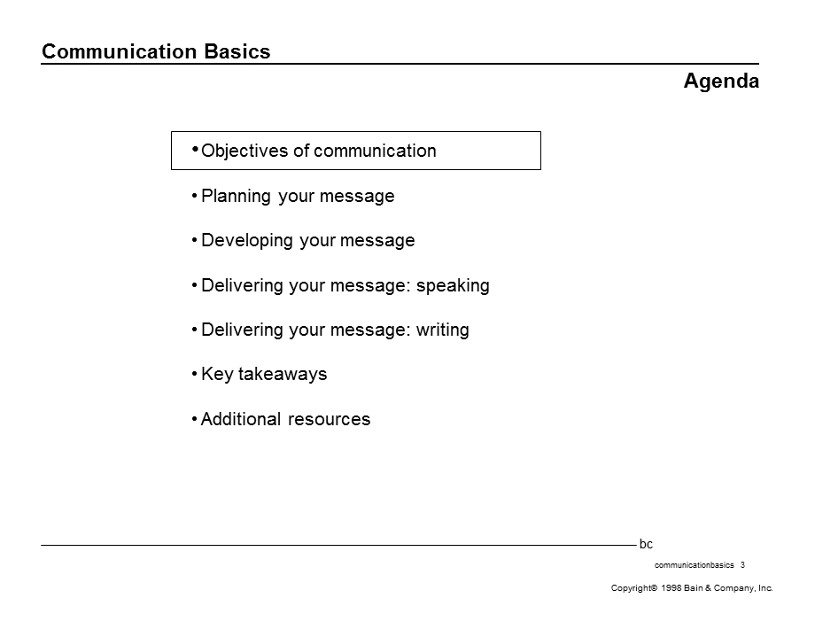 贝恩沟通方法有效沟通communicationbasics007.ppt_第3页