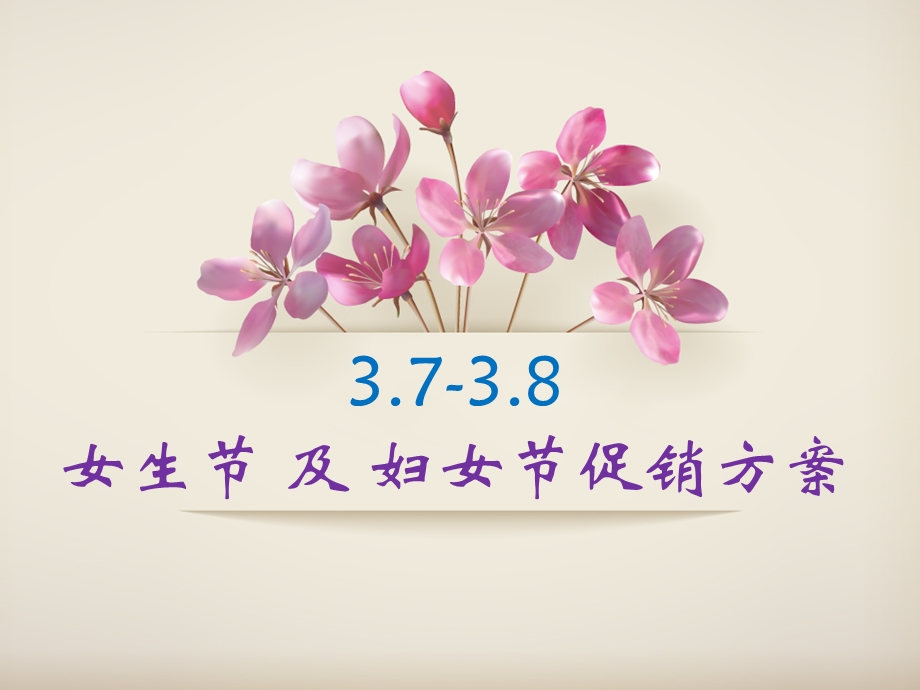 女生节及女节促销方案.ppt_第1页