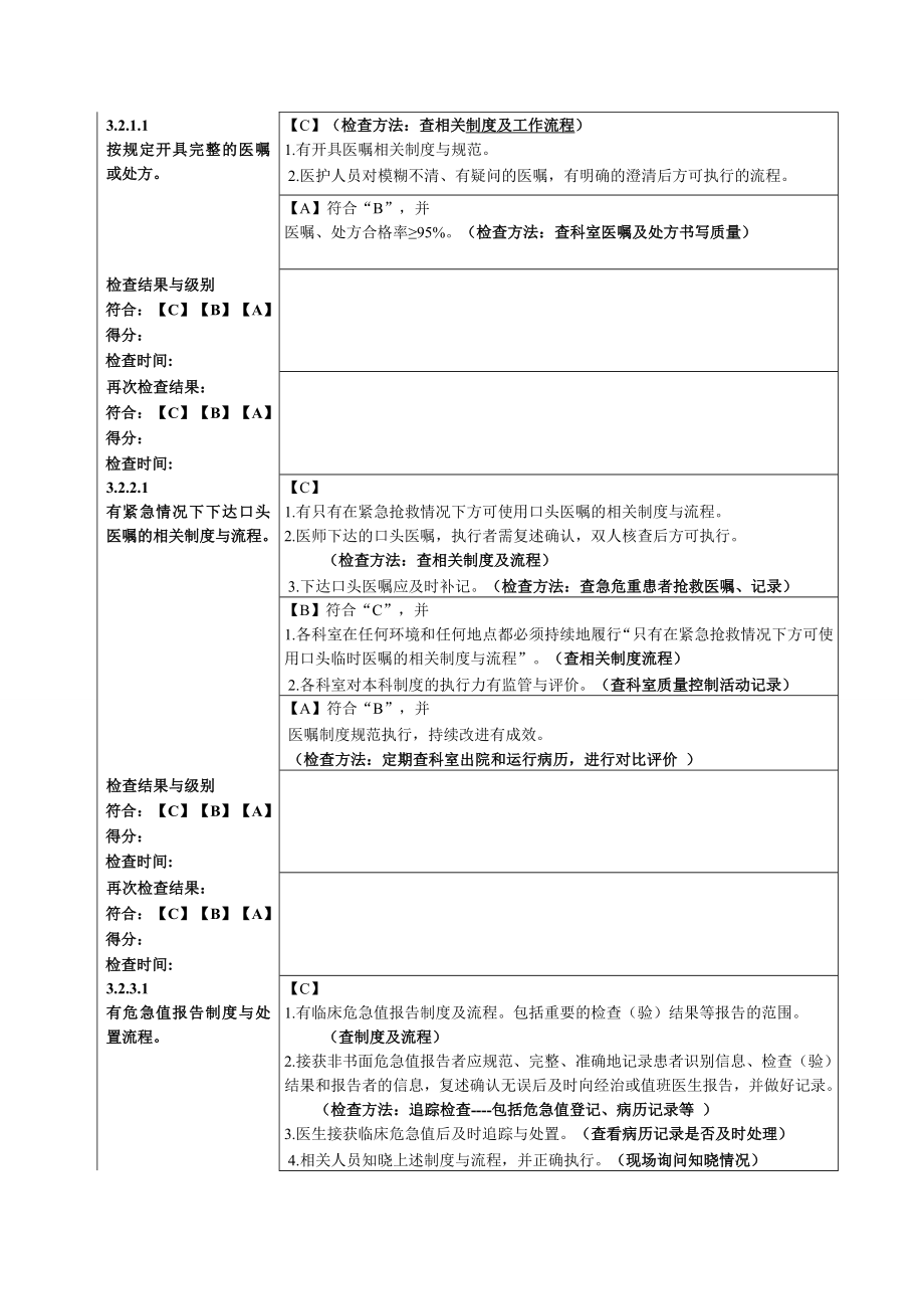 医院迎接二级医院评审检查评估标准患者安全2.doc_第2页