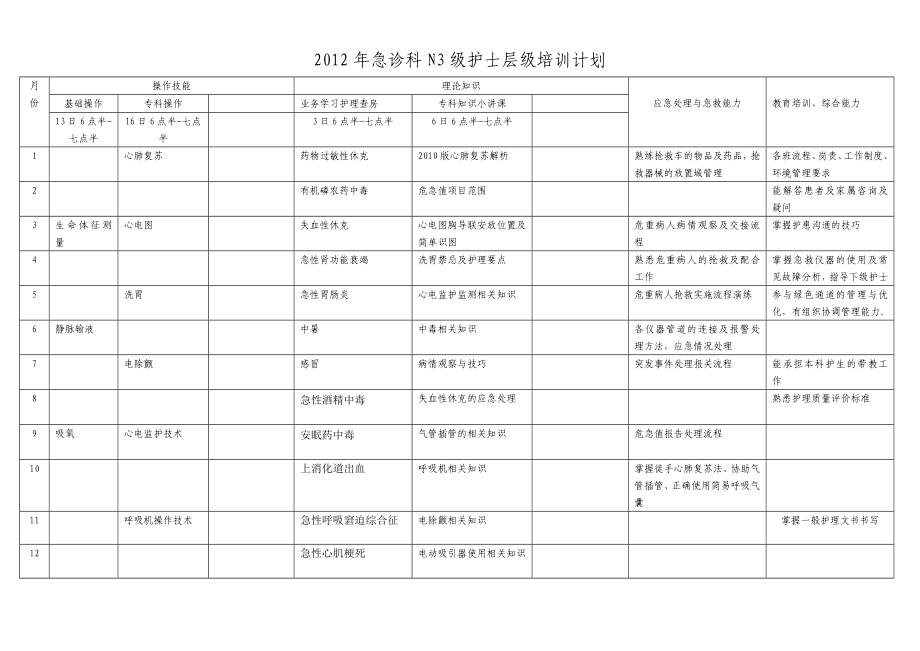 N1N4能级护士培训计划.doc_第3页