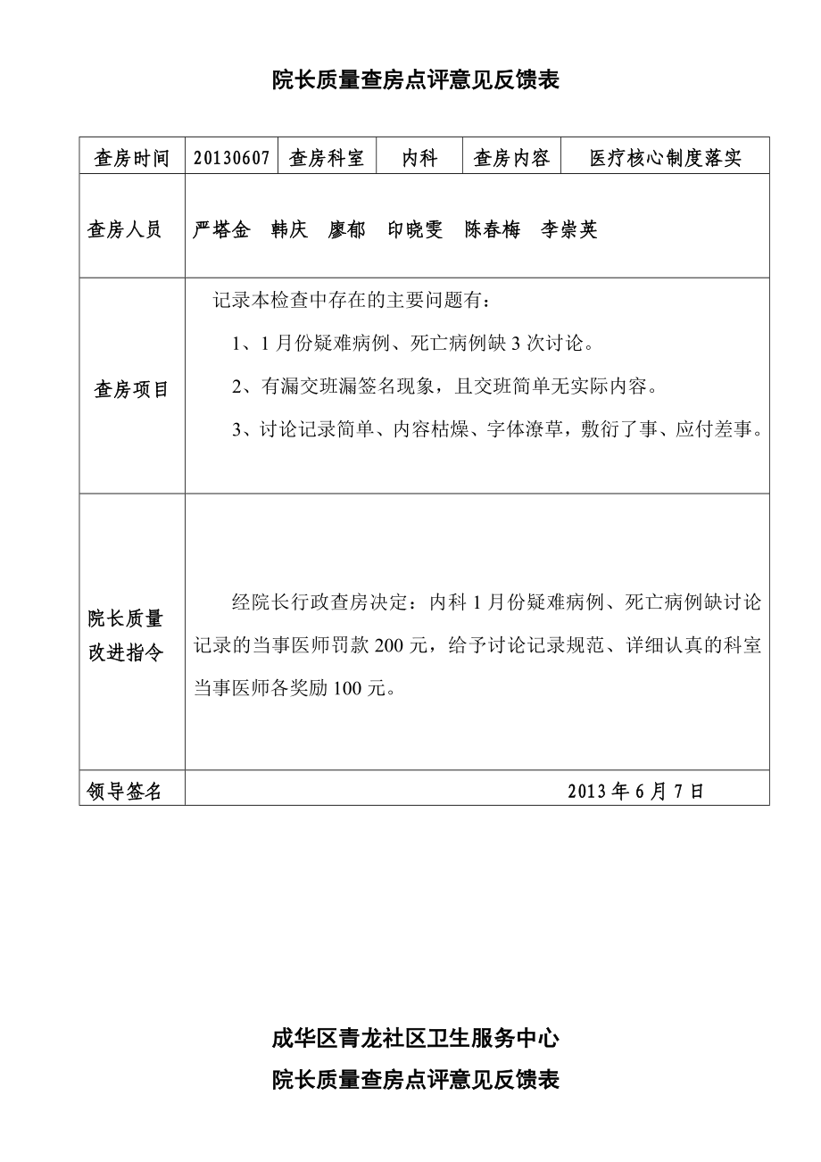 院长质量查房记录.doc_第2页