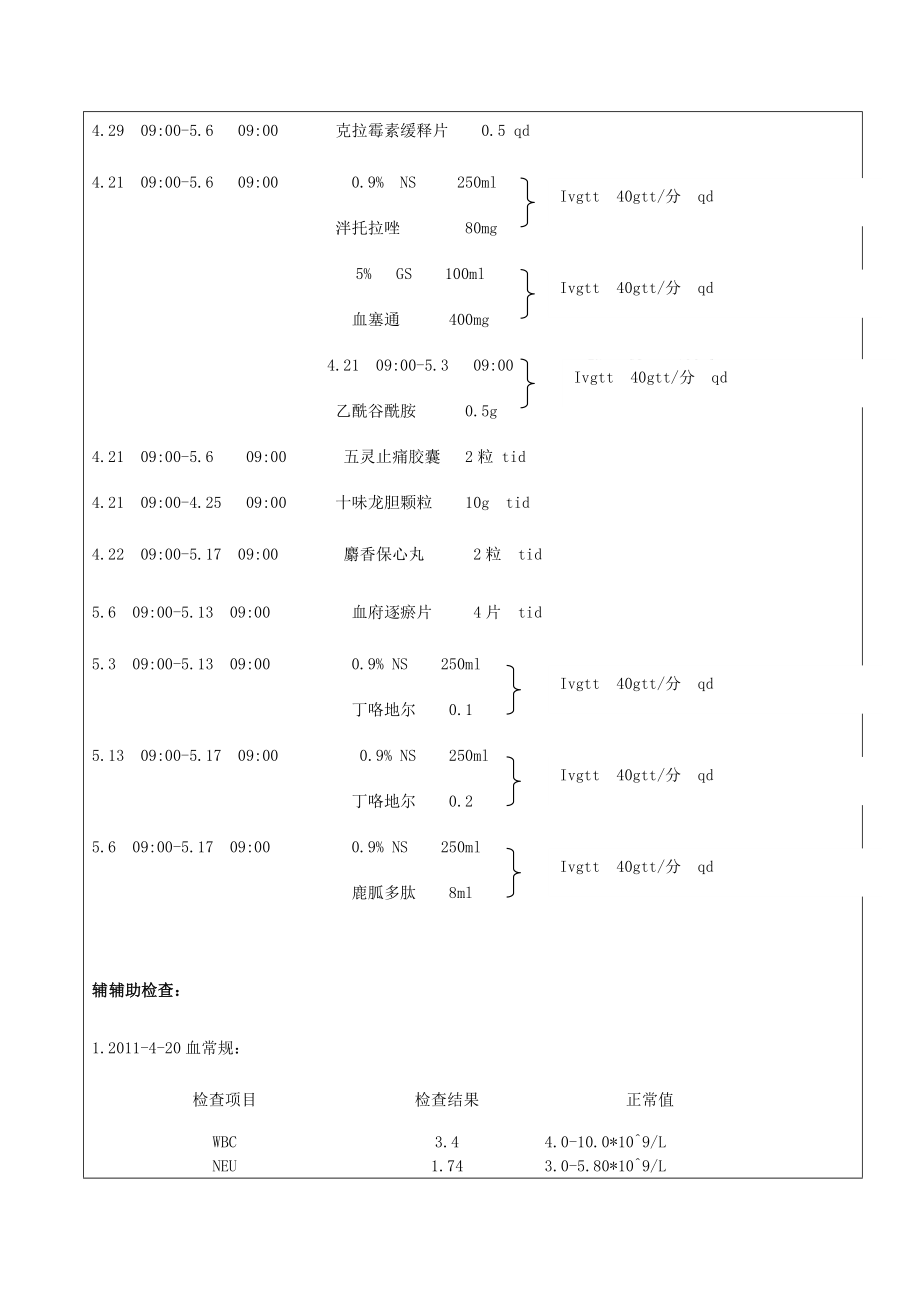 6 药历——— 胆囊炎.doc_第3页