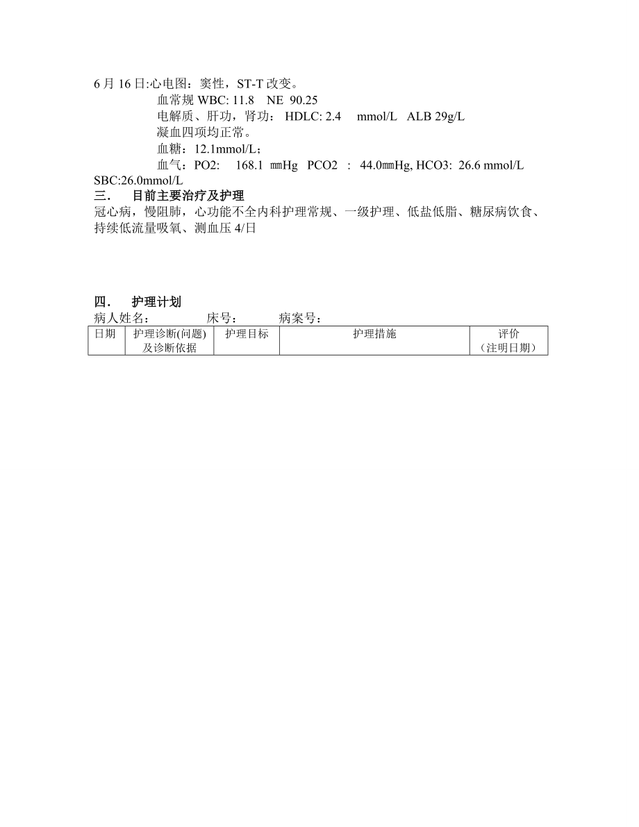 西医内科护理病历.doc_第3页