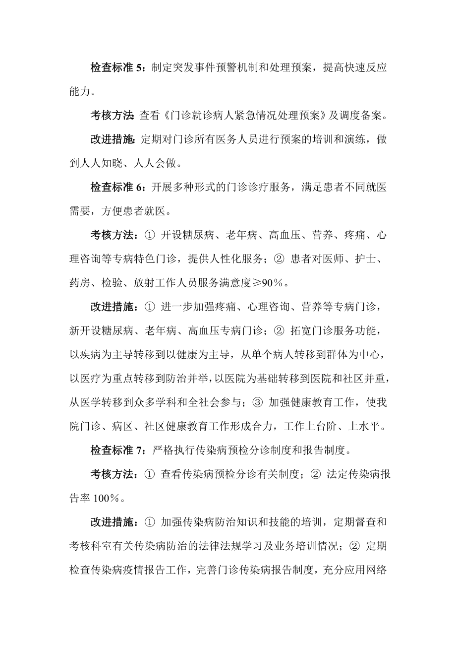 医院门诊医疗质量安全管理与持续改进方案.doc_第3页