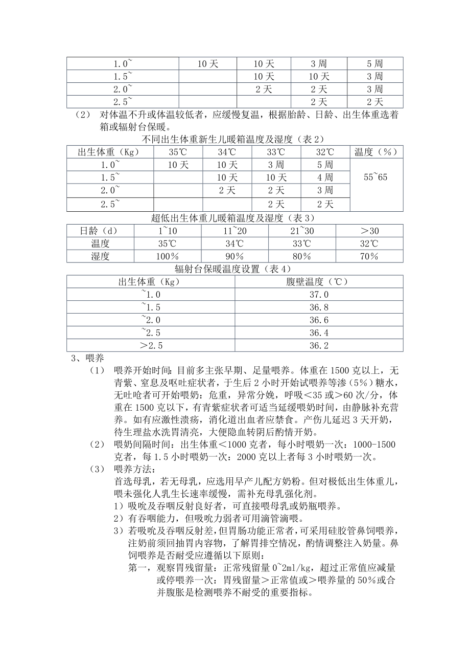 危重新生儿护理常规.doc_第3页