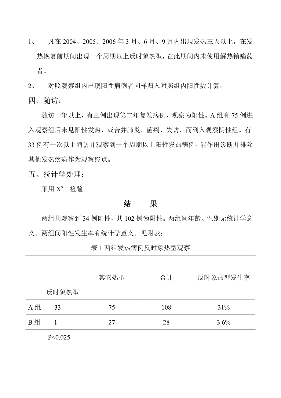 反时象发热在小儿暑热症临床诊断的应用.doc_第2页