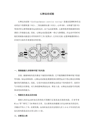 心肺运动试验在心内科的临床应用.doc