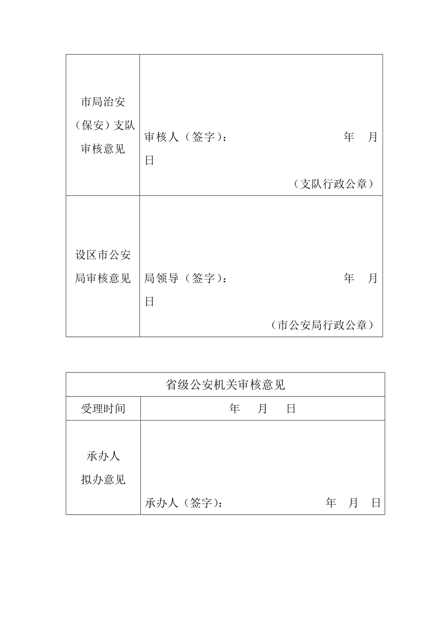 河北省保安服务公司申请设立审批表.doc_第3页