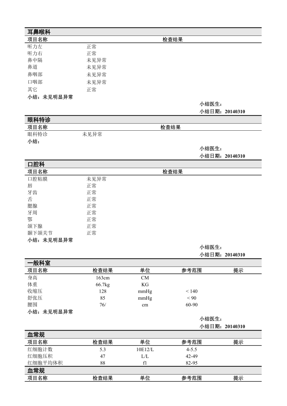 医院体检报告范本.doc_第3页