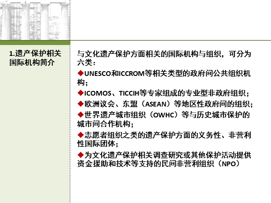 历史文化遗产保护的国际机构与宪章课件.pptx_第2页