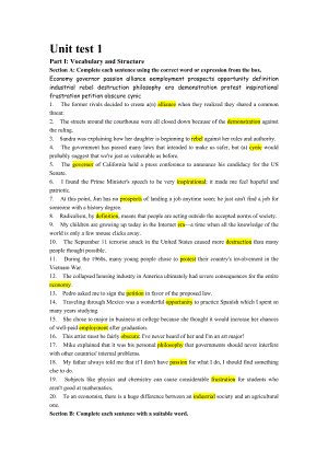 新标准大学英语综合教程2UNIT TEST15.doc