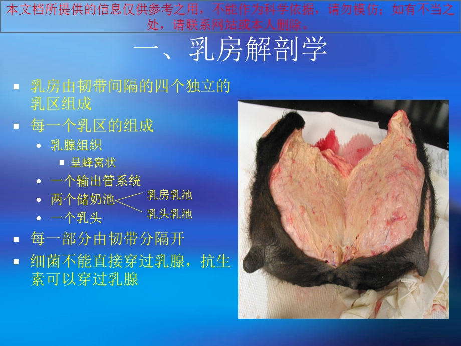 奶牛乳房炎综合防治培训ppt课件.ppt_第1页