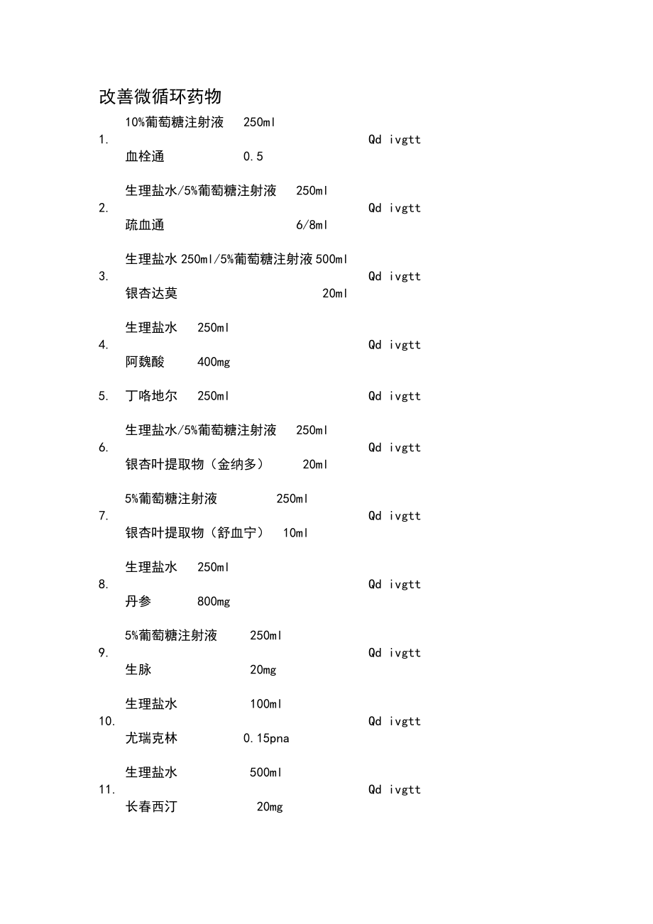 神经内科医嘱.doc_第1页