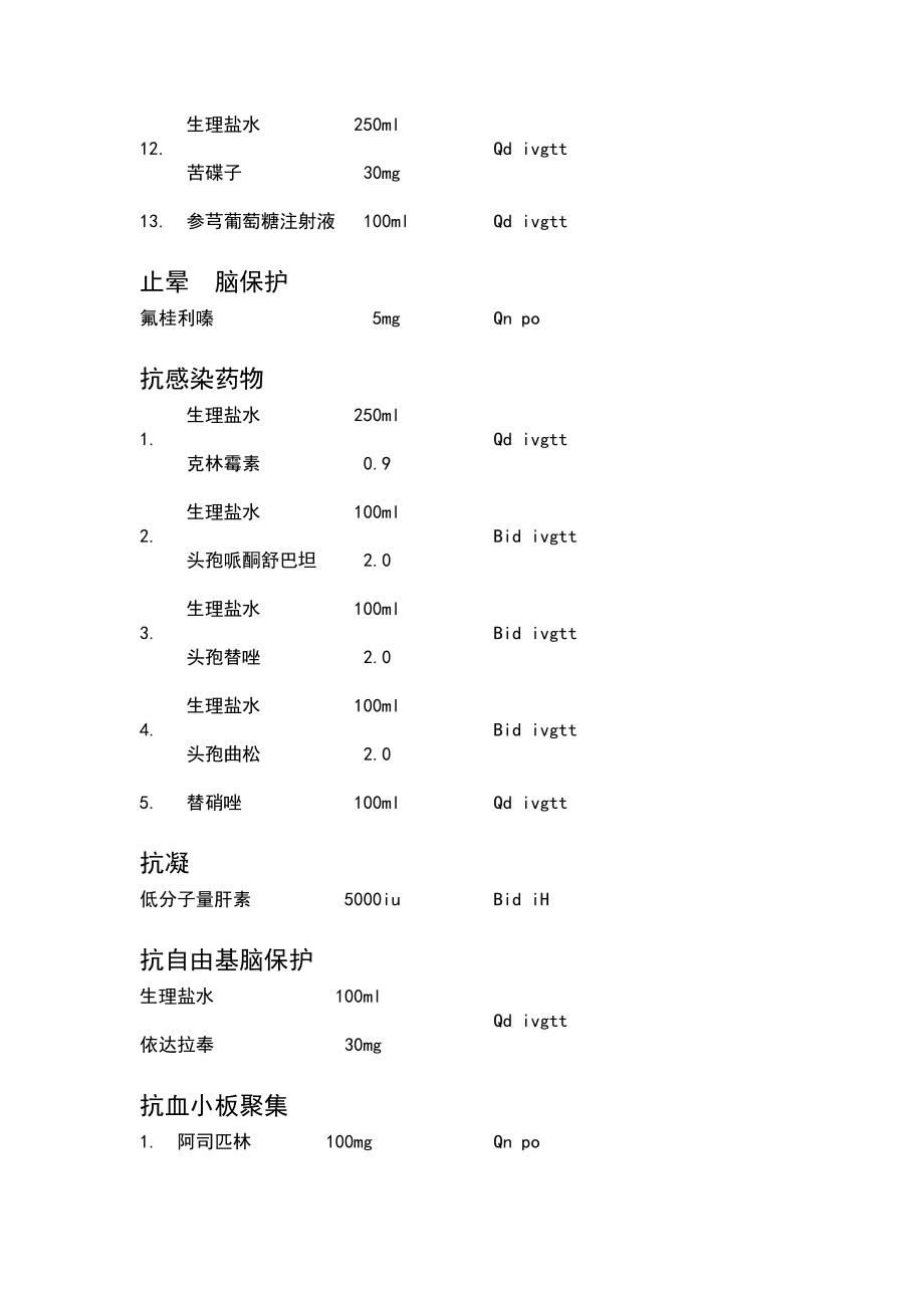 神经内科医嘱.doc_第2页