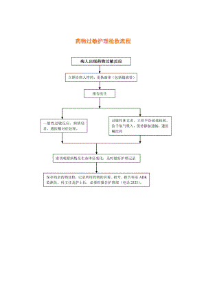 [医药]药物过敏护理抢救流程.doc