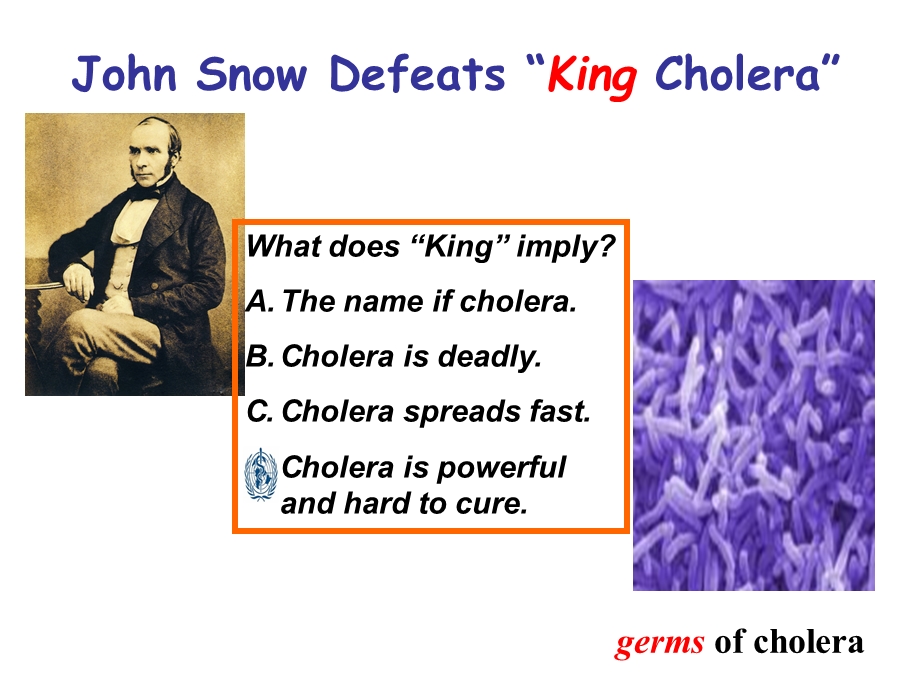 高二英语 John Snow Defeats “ King Cholera”公开课ppt课件.ppt_第3页