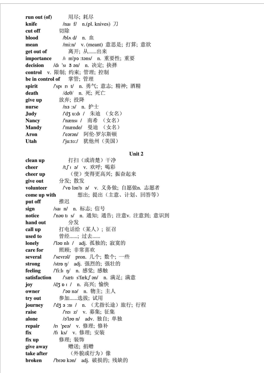 人教新目标英语八级下册单词表【附音标与解释】 .doc_第2页