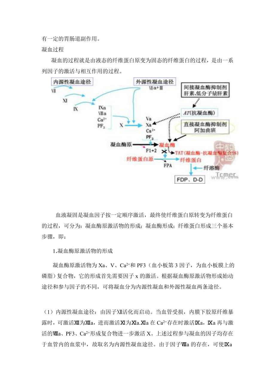 血栓药物研究进展[方案].doc_第3页