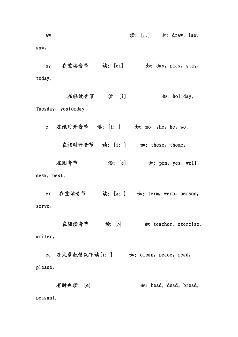 元音字母互相结合或元音字母与辅音字母结合.doc_第3页