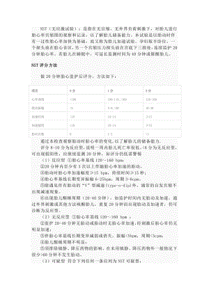 NST 无刺激胎心监护免费下载.doc