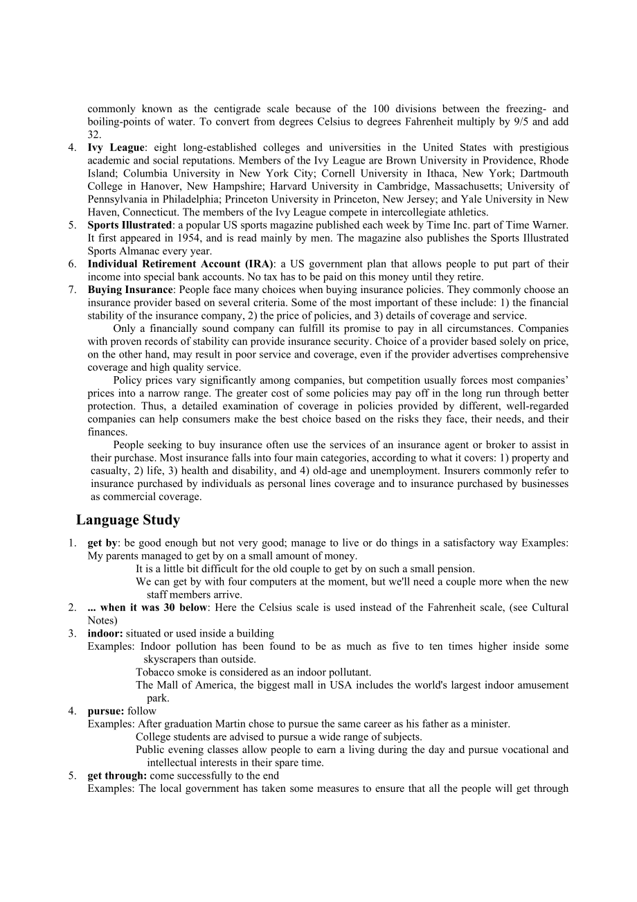 全新版大学英语综合教程第三册教案.doc_第3页