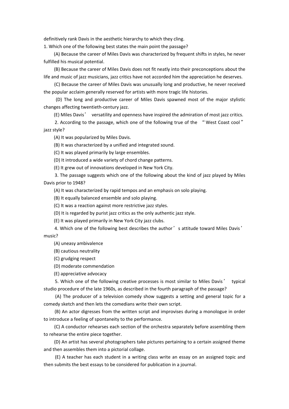 美国法学院入学考试LSAT阅读真题10（含答案） .doc_第2页