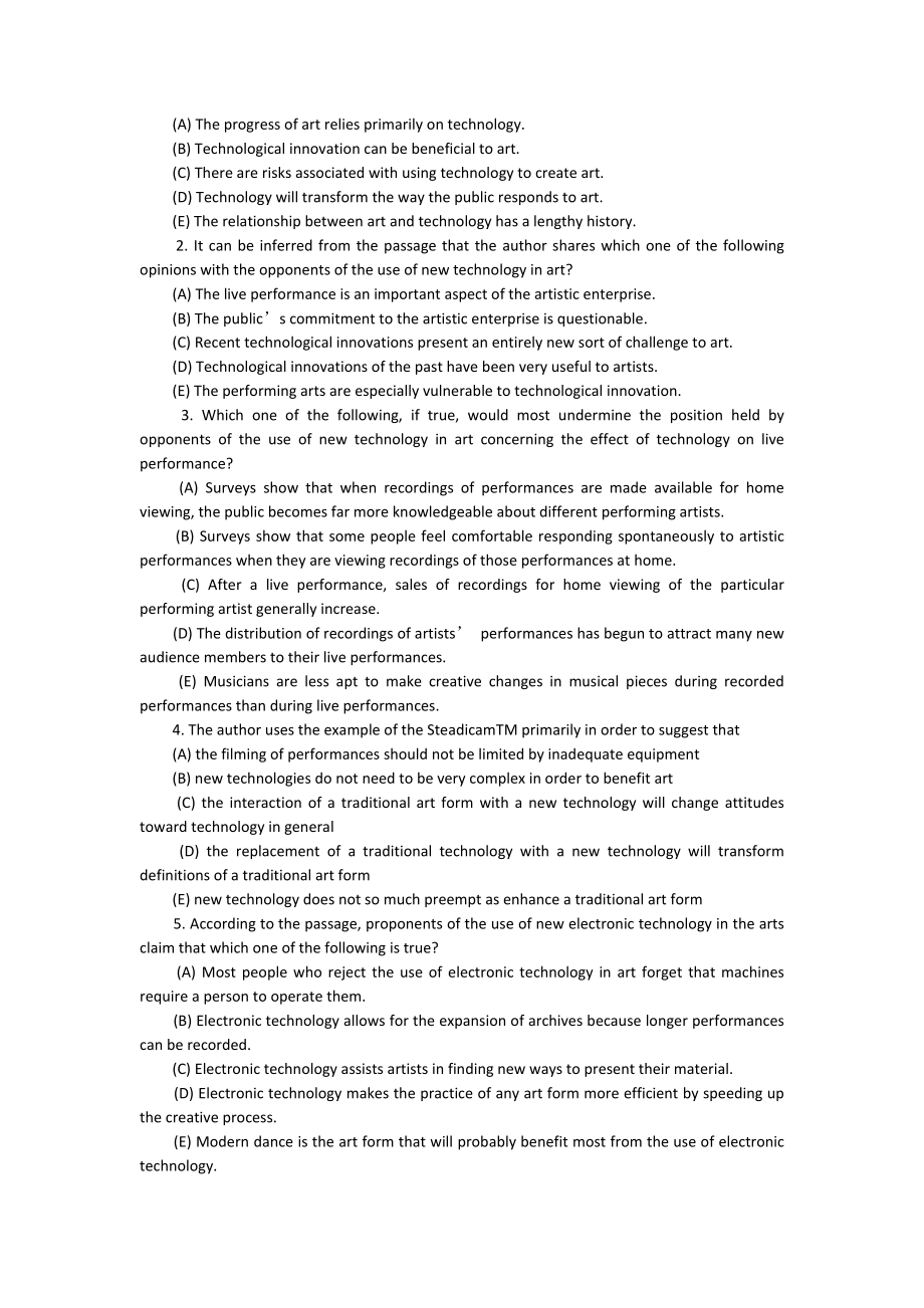 美国法学院入学考试LSAT阅读真题3（含答案） .doc_第2页