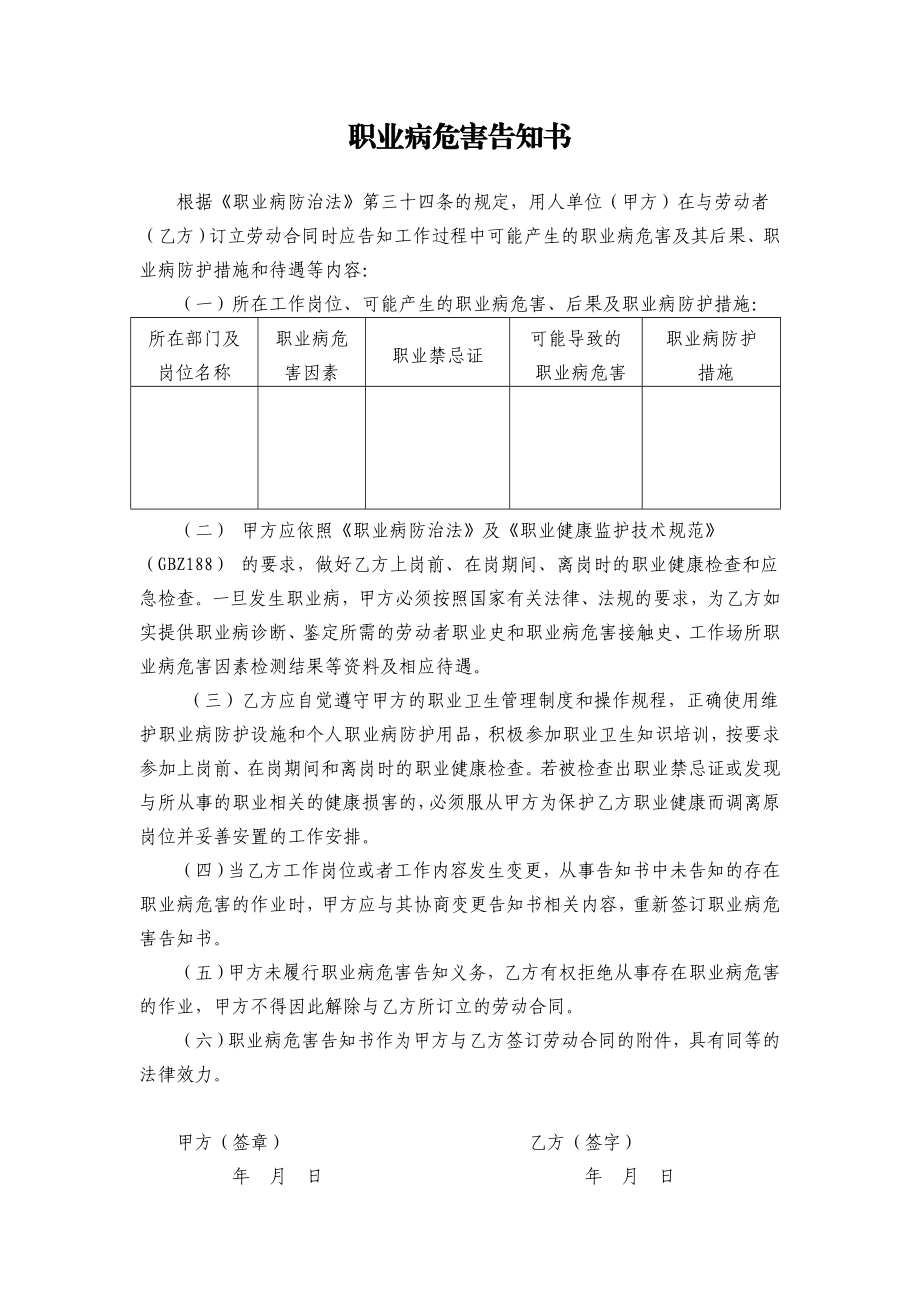 职业病危害告知书示例.doc_第2页