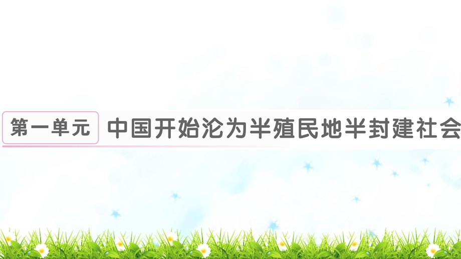 部编人教版八年级上册历史同步习题全册ppt课件.ppt_第2页