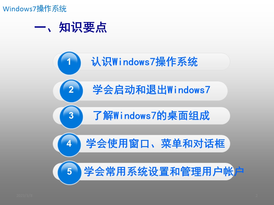 大学计算机基础教程第二章Windows7操作系统课件.ppt_第2页