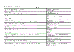 越狱第一季第三集中英文对照台词1.doc