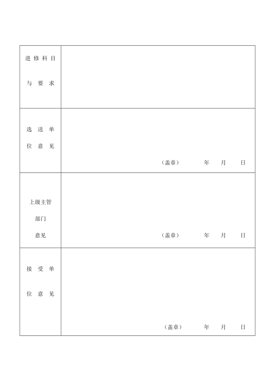 天津医院进修表.doc_第3页