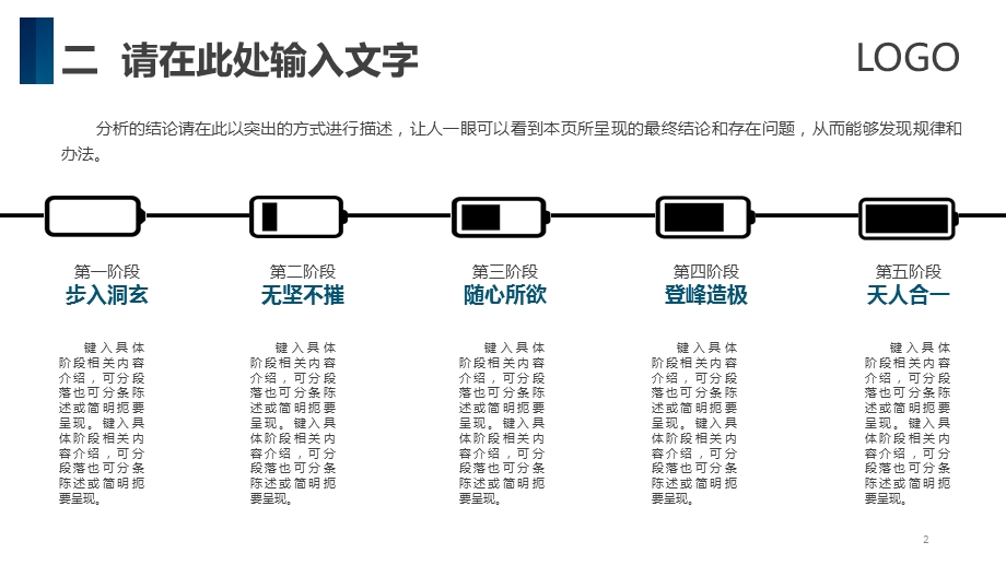 项目流程进展工作汇报PPT模板课件.pptx_第2页