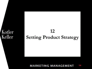 市场营销学英文ppt课件：ch12 Setting Product Strategy.ppt