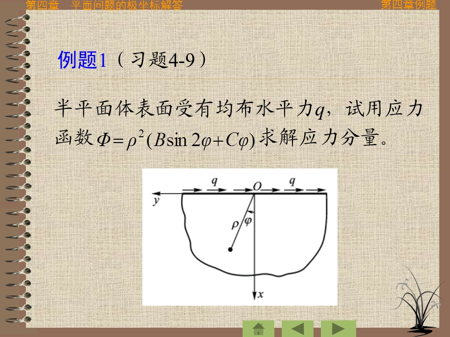 弹性力学例题 第四章课件.ppt_第1页