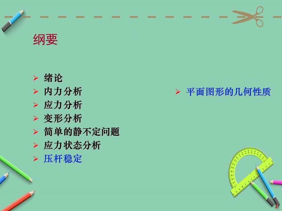 材料力学期末复习十分详细具体课件.ppt_第2页