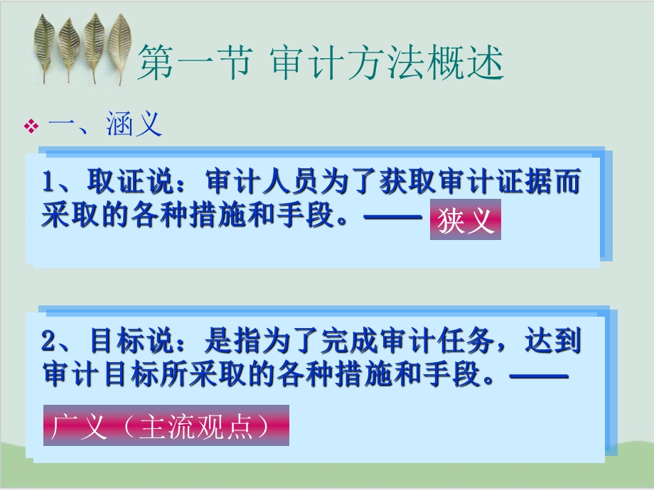 审计方法与审计技术课件.ppt_第2页