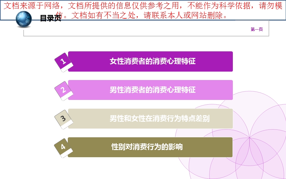 男性和女性的消费区别专业知识讲座课件.ppt_第1页