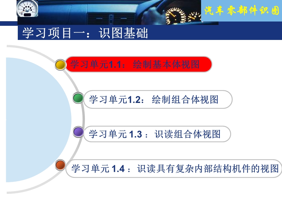 汽车零部件识图项目1.1绘制基本体视图课件.ppt_第2页