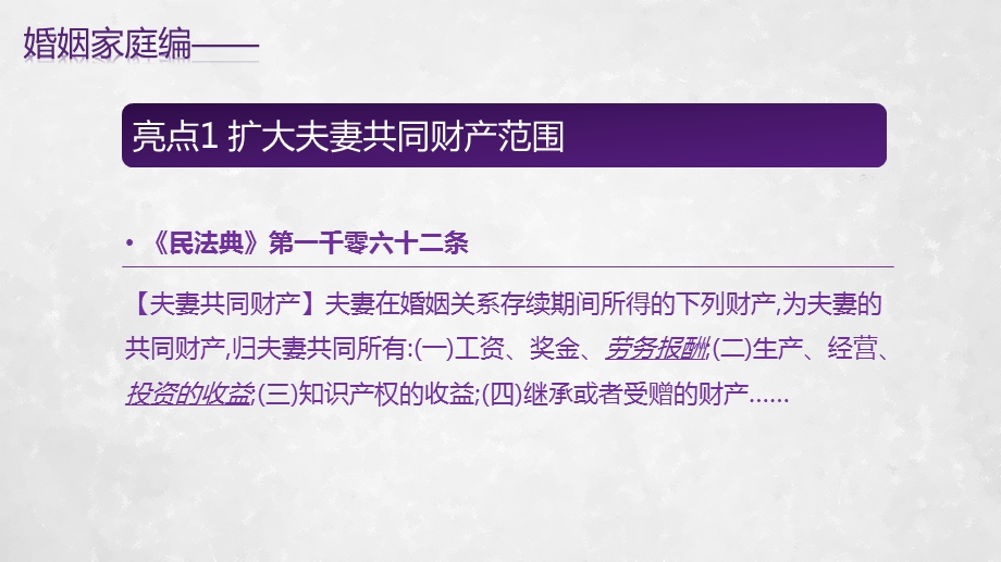 民法典婚姻家庭编继承编亮点解读及财富风险保护与传承课件.pptx_第3页