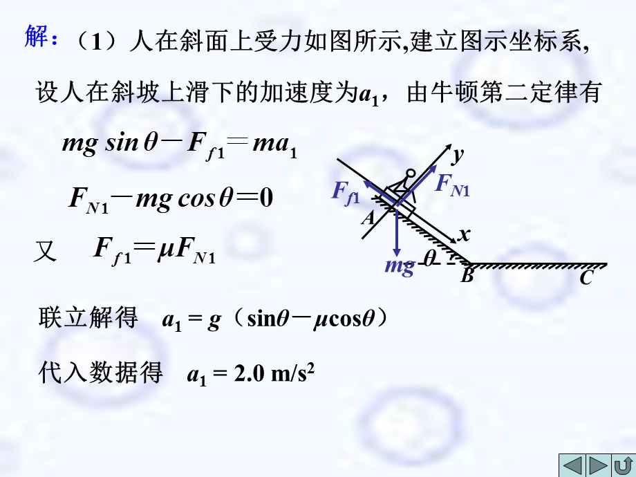 斜面传送带滑块和滑板典型习题课件.ppt_第3页