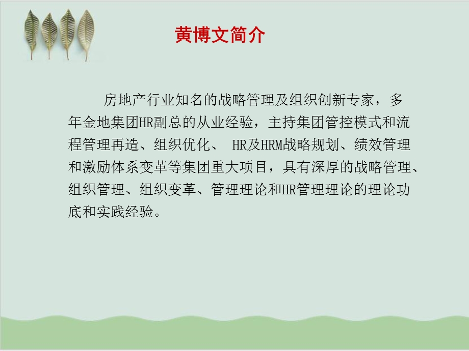 房地产企业管控模式选择及执行课件.ppt_第2页