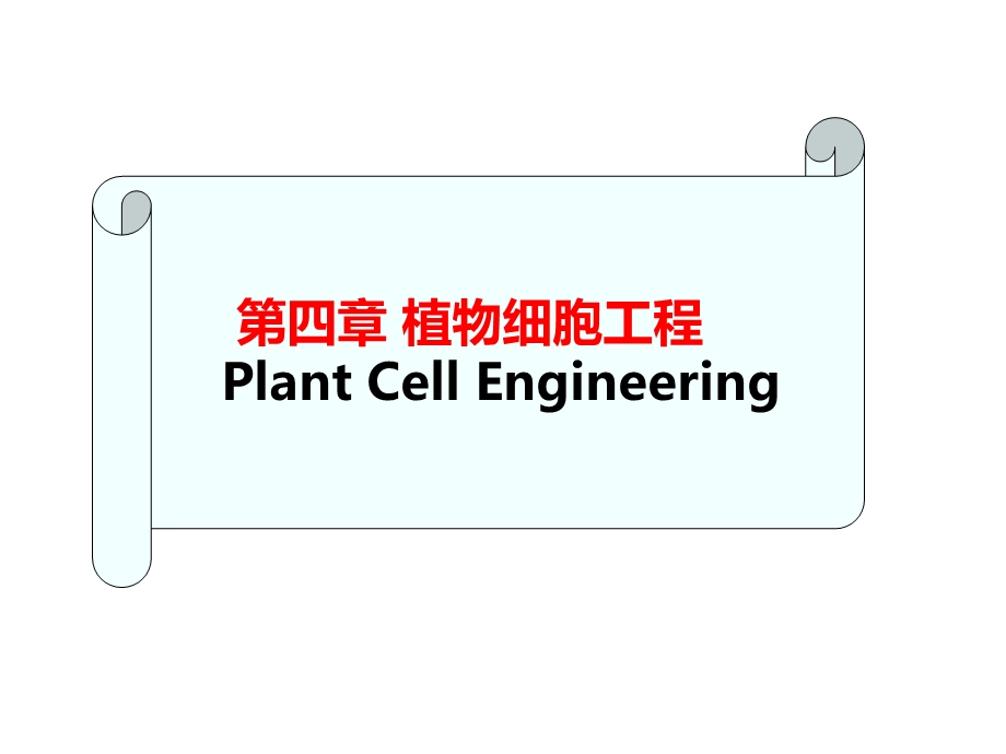 植物细胞工程 课件.ppt_第1页