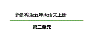 新部编版五年级语文上册第二单元课件.pptx