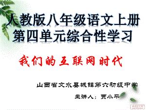 我们的互联网时代课件.ppt