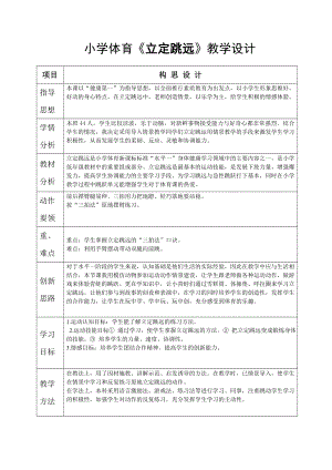 小学体育《立定跳远》教学设计.doc