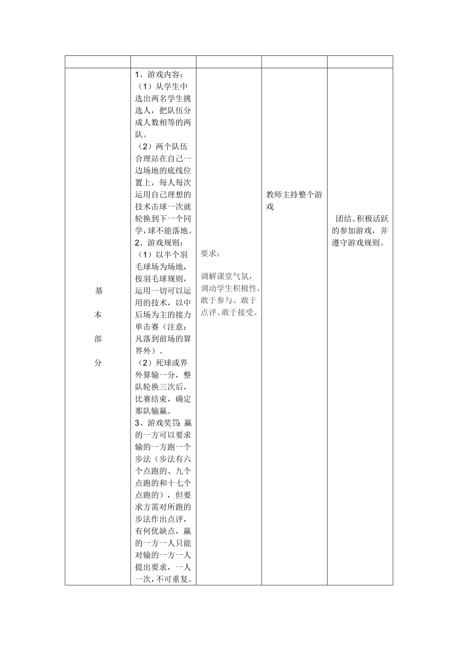 羽毛球准备活动教案.doc_第2页