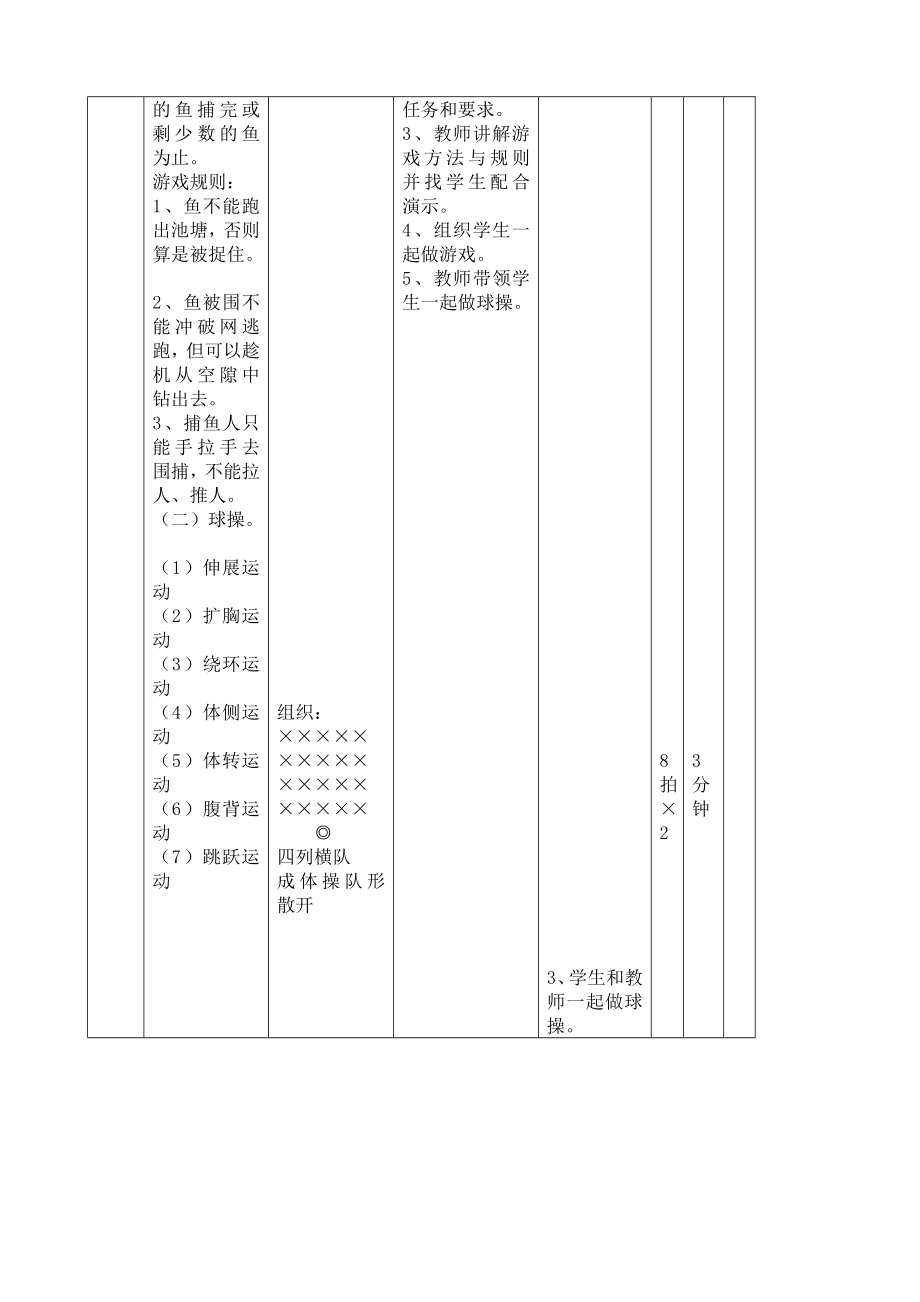 小学体育《排球正面双手垫球》教案.doc_第2页