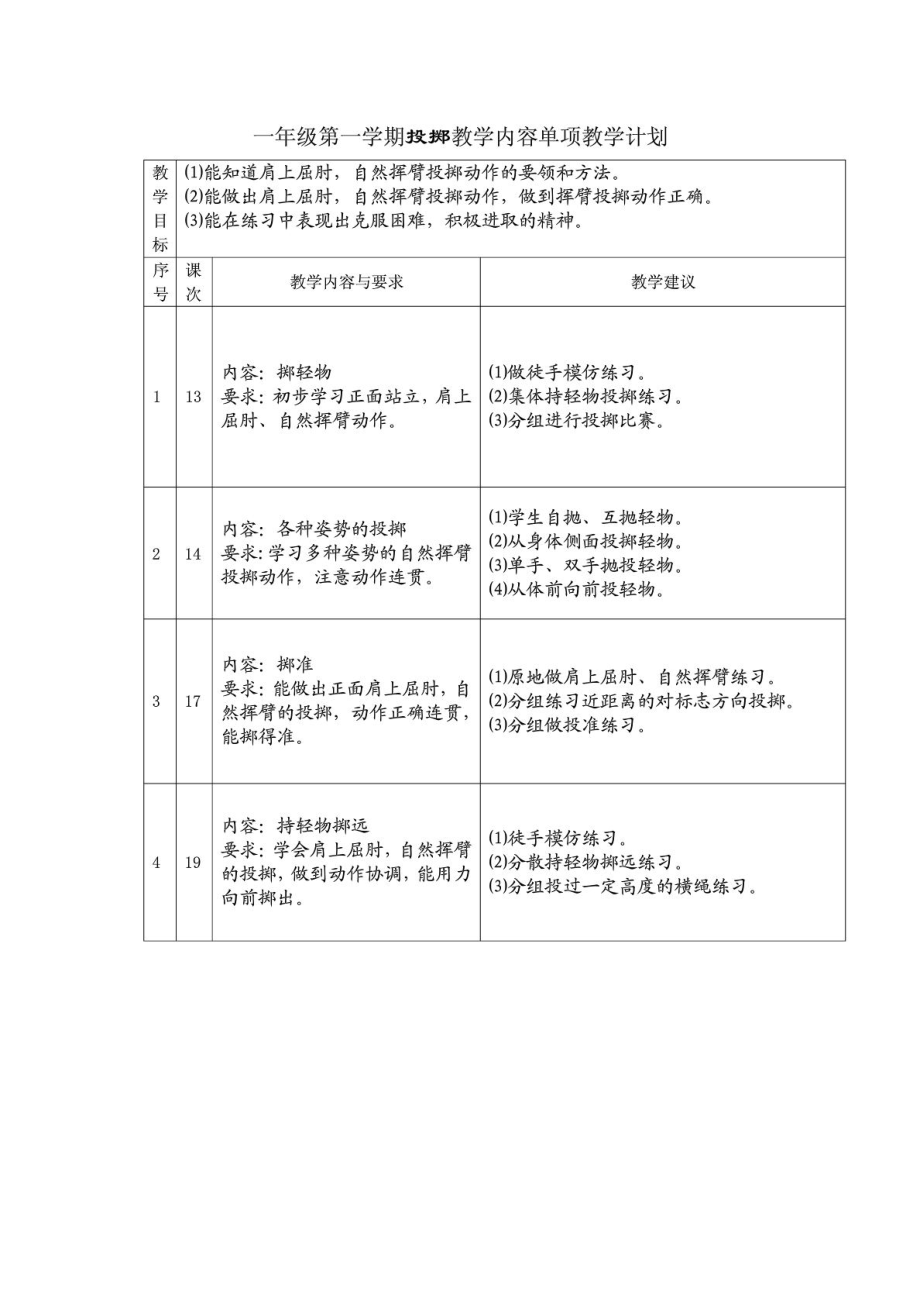 体育各单元教学计划.doc_第3页